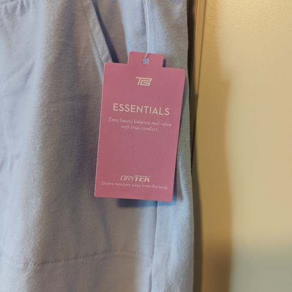 🔥Tek Gear Mid Rise Light Blue Drawstring Active Shorts - Picture 6 of 6